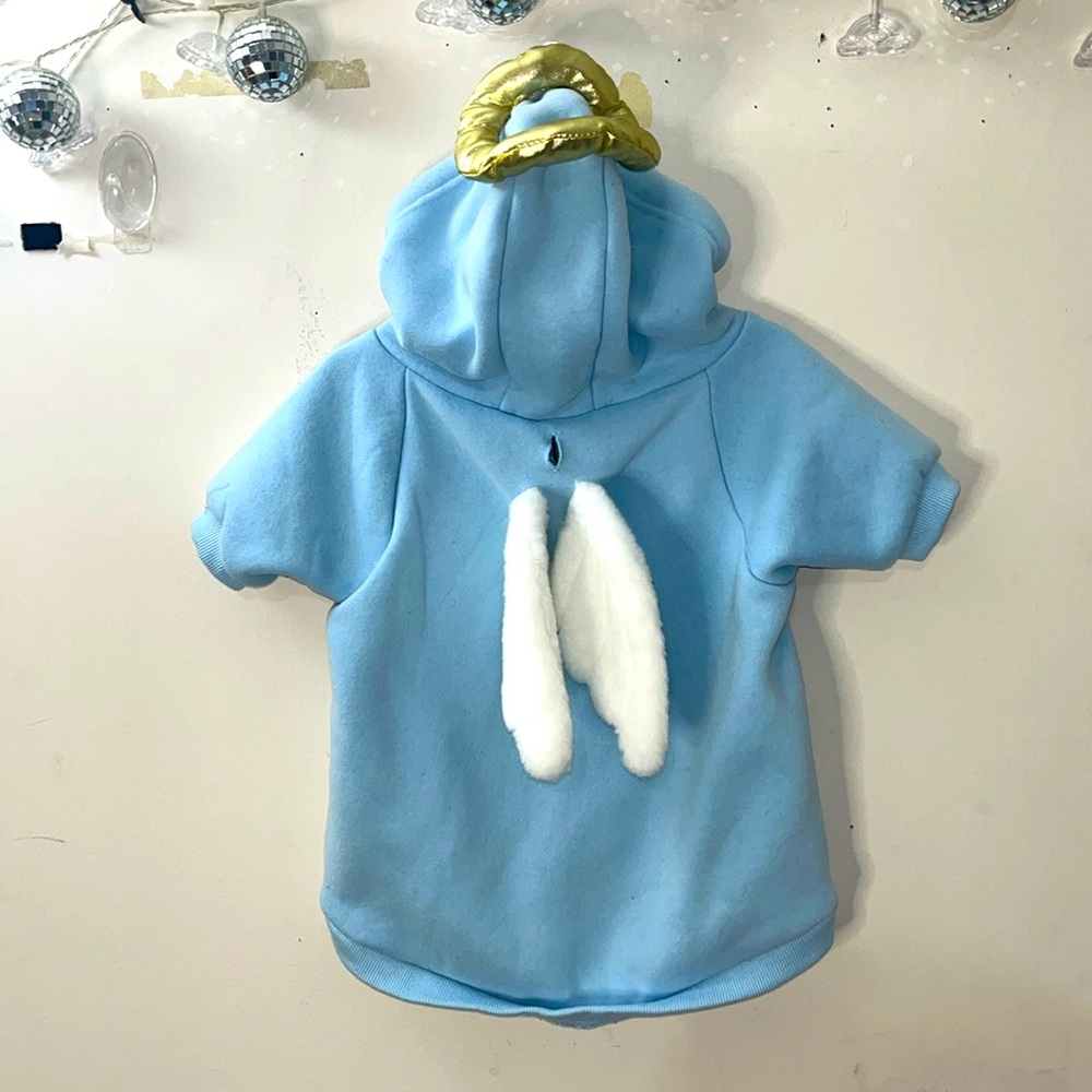 ✨🆕BNWT!NEVER WORN!Dolls Kill Trickz N’ Treatz Angel Dog Hoodie!Size X-Large!🐶🐕🐾